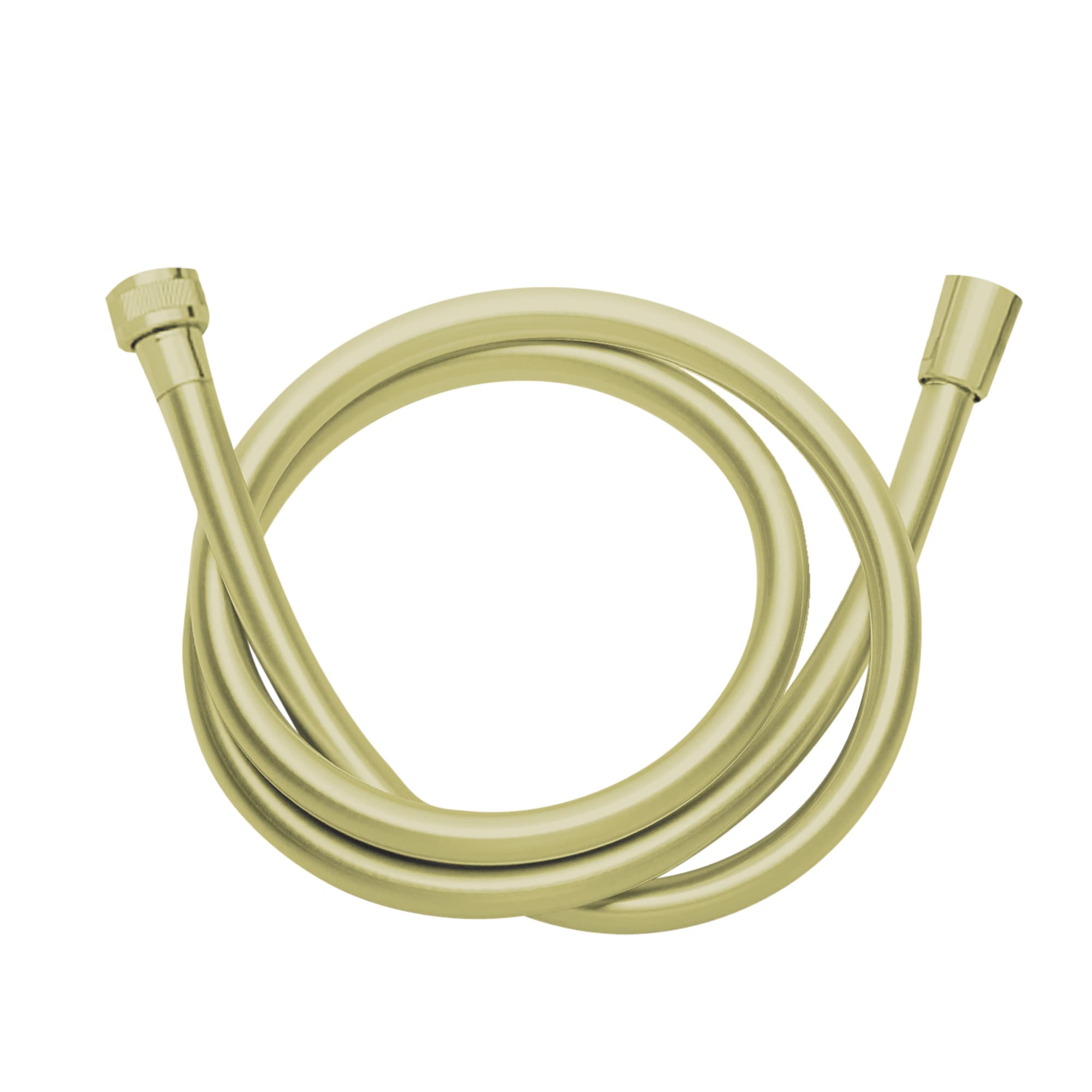 Flexible de douche CLEVER Gamme PRO PVC 1,75M-diamètre standard 15x21 (1/2) couleur BRUSHED GOLD