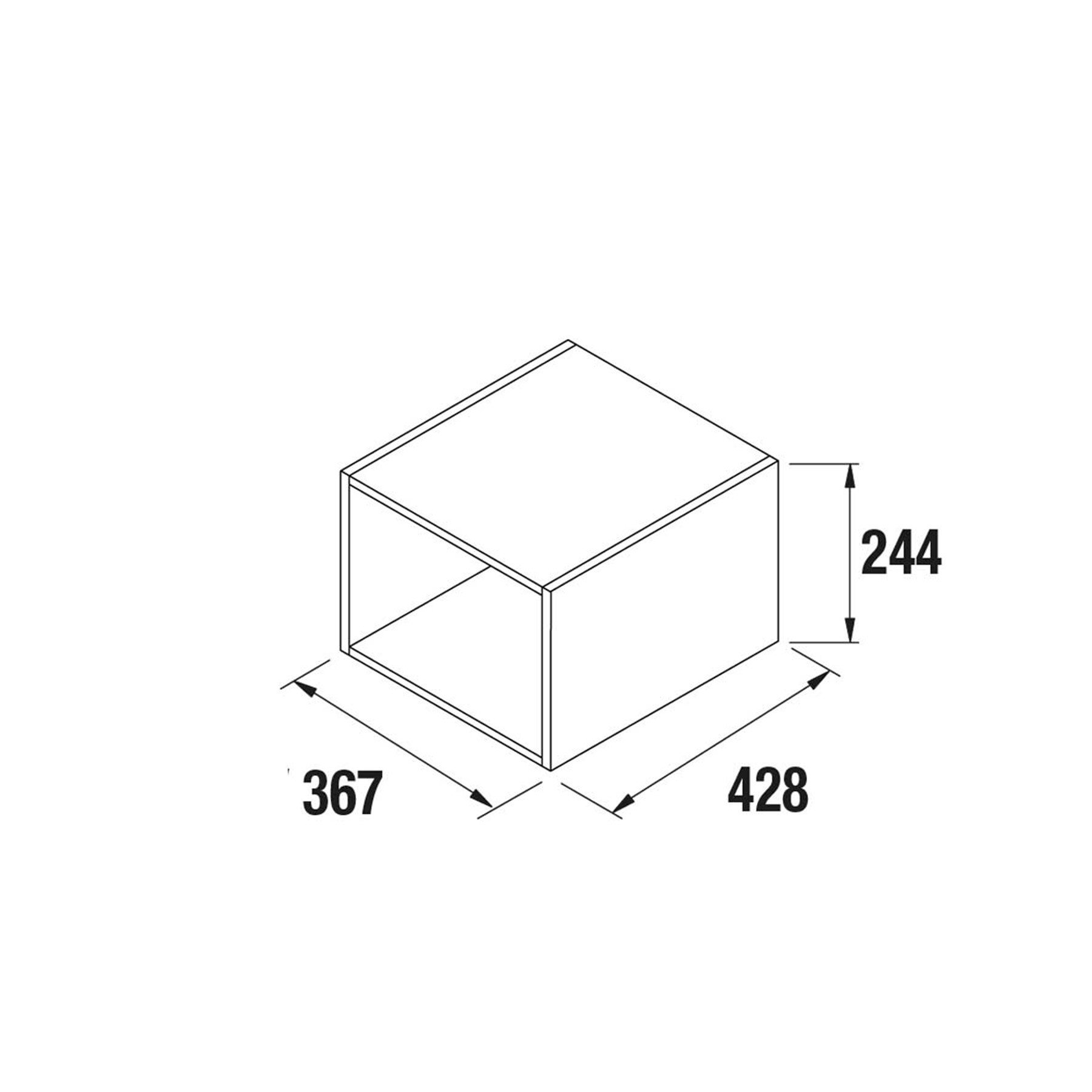 Ensemble 2 cubes Meuble de salle de bains Gamme PRO SALGAR ALLIANCE 400 blanc BRILLANT - Réf:21976
