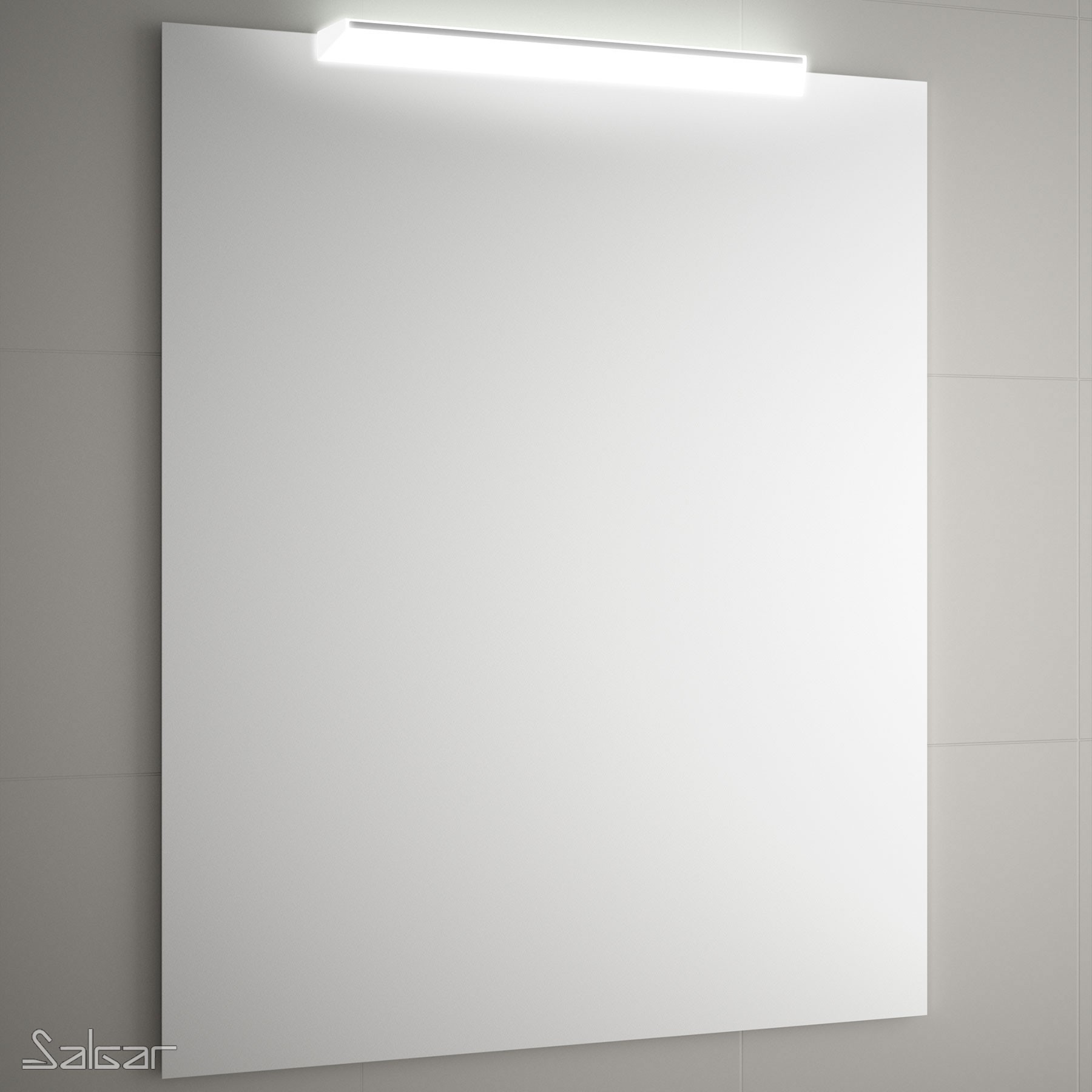 Applique de salle de bains Gamme PRO SALGAR BOREAL 700 blanc luminaire led (10 W.) IP 44 (751lm) (5700 K) fixation - Réf:84124