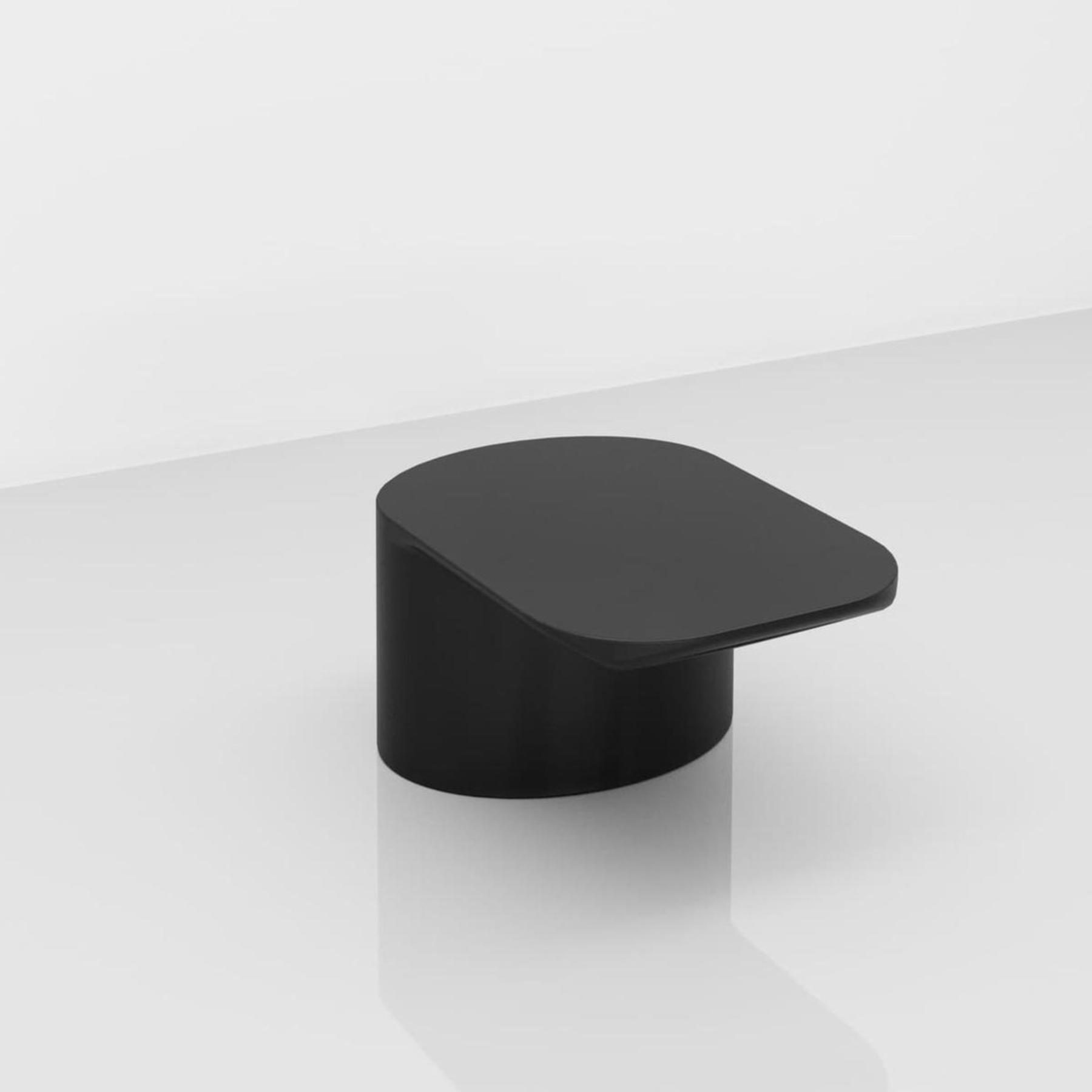 Bec de remplissage KINEDO SIGMA en inox noir mat compatible avec toutes les baignoires acryliques