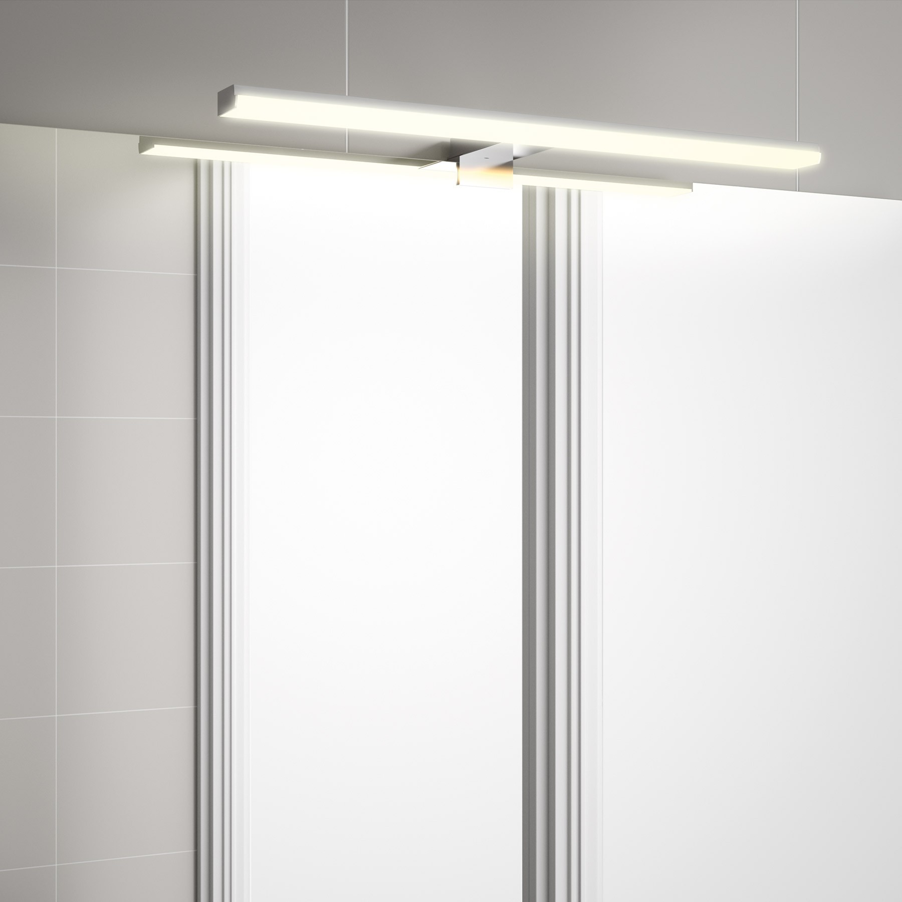 Applique de salle de bains Gamme PRO SALGAR PANDORA 458 luminaire led IP44 8W.-4000k 485 x 96 x 32 mm - Réf:26785