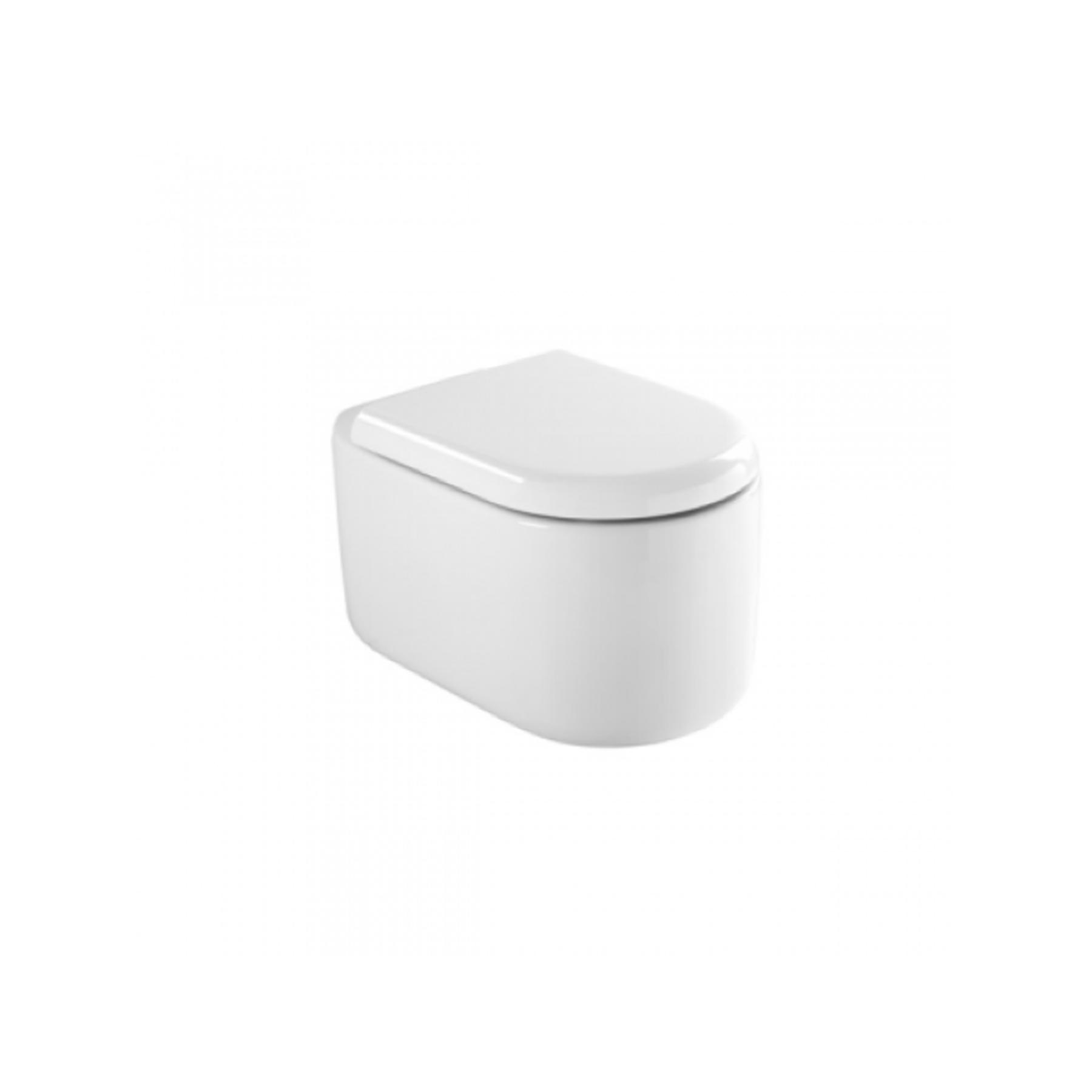 Cuvette de WC céramique traditionnelle Gamme PRO SANINDUSA suspendue Status couleur blanc
