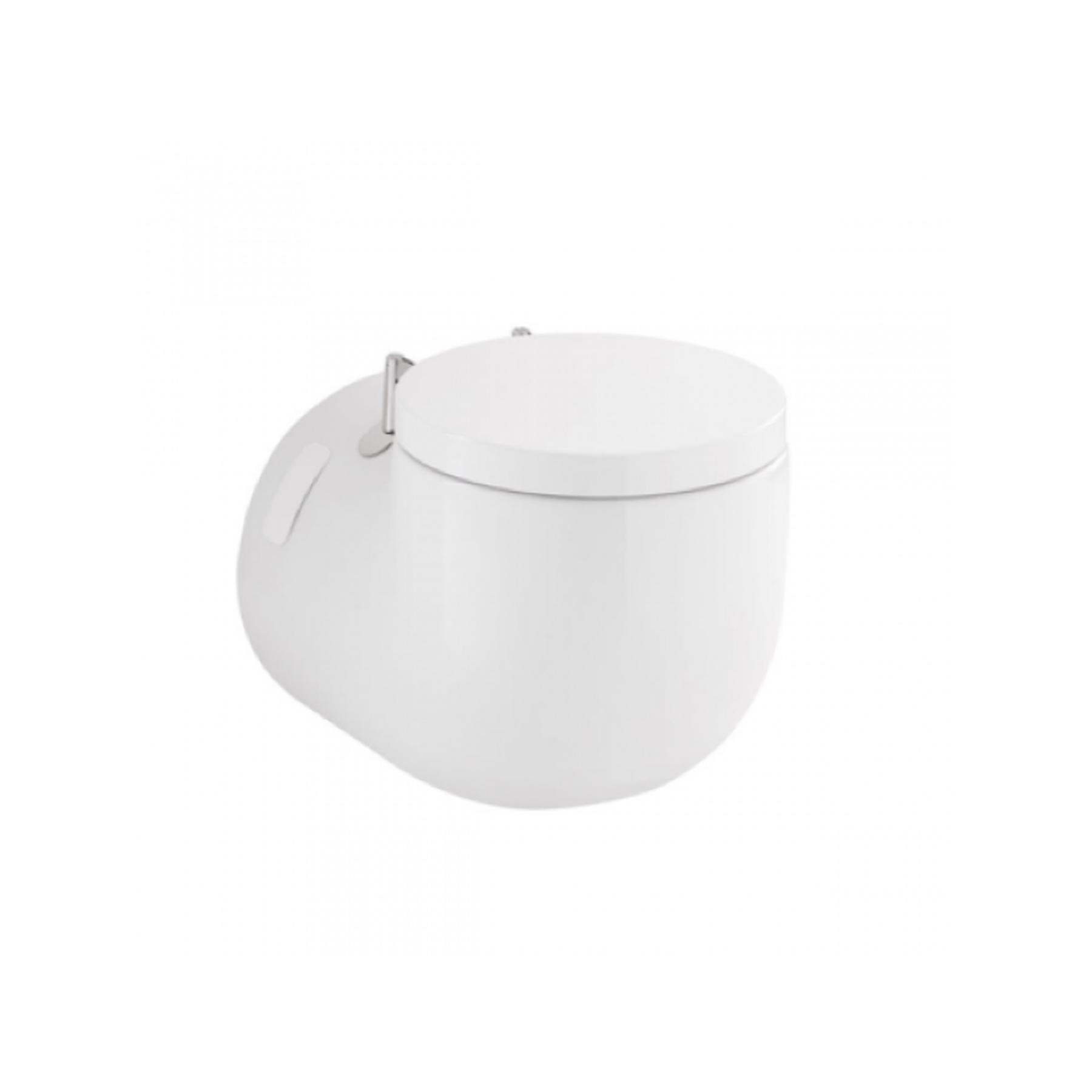 Cuvette de WC céramique traditionnelle Gamme PRO SANINDUSA suspendu WCA couleur blanc    
