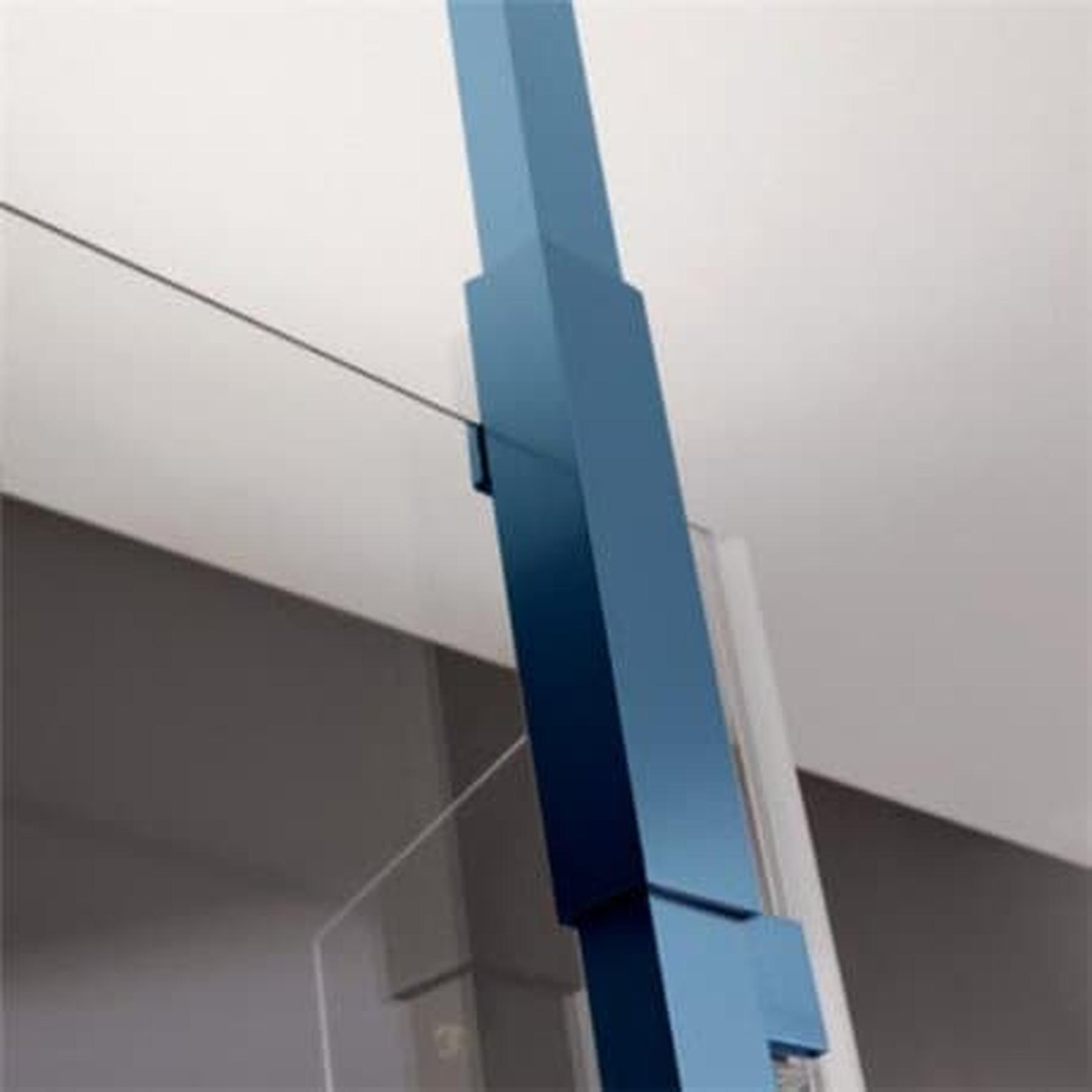 Mât sol/plafond bleu kobalt brossé (280 cm maxi) pour EKINOx Solo