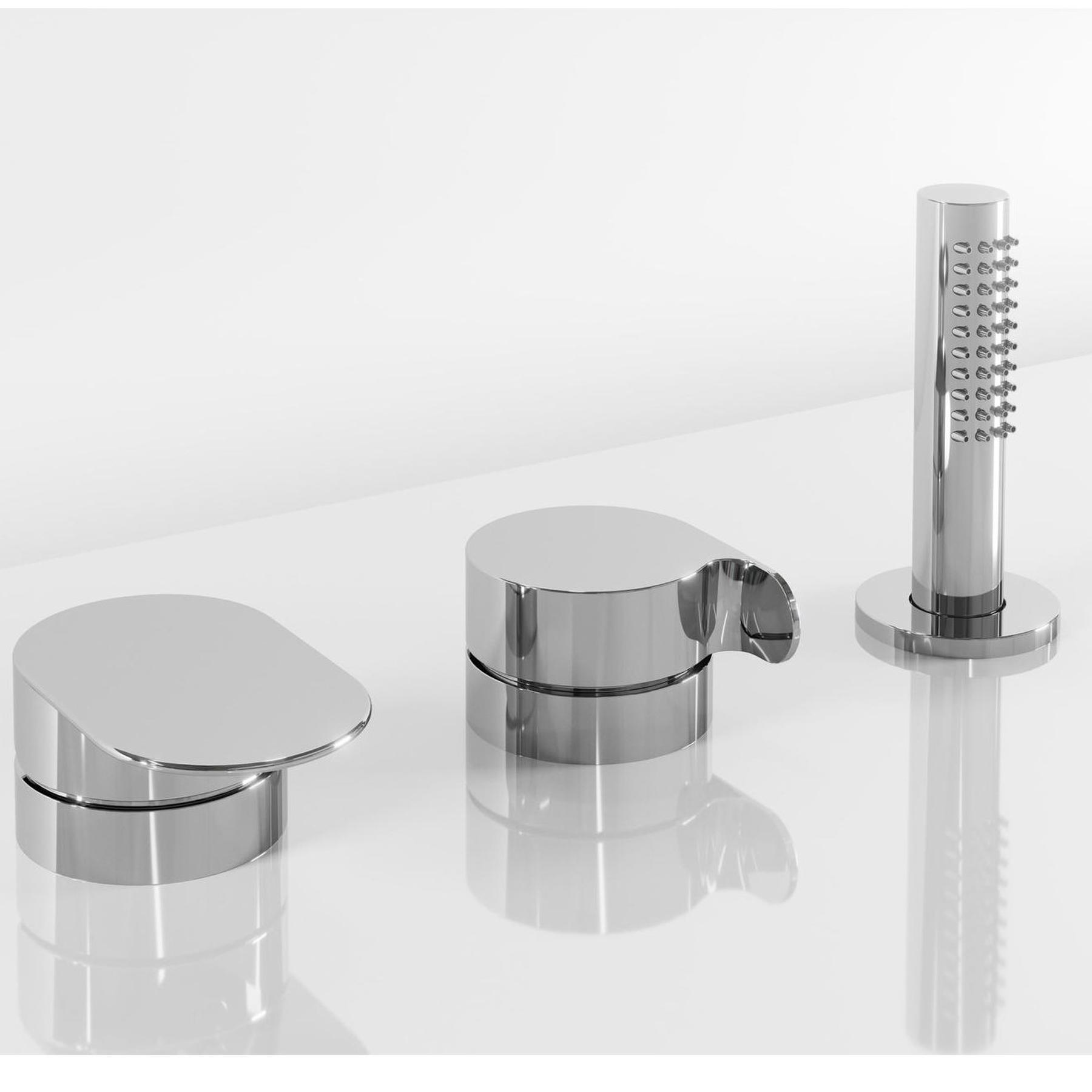 Robinetterie bain douche KINEDO OMEGA chromé compatible avec toutes les baignoires acryliques