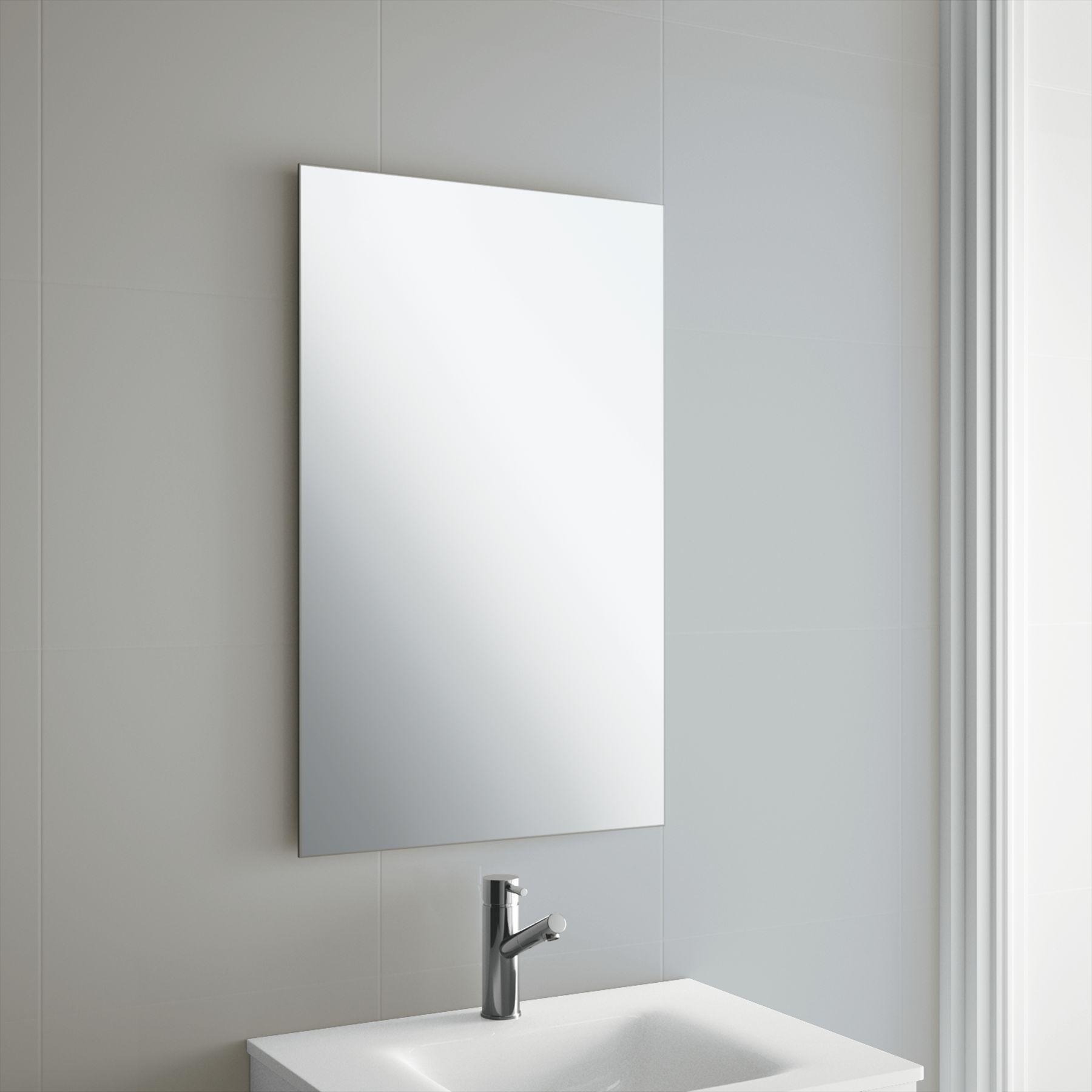 Miroir de salle de bains Gamme PRO SALGAR SENA 500 500 x 800 mm - Réf:16907
